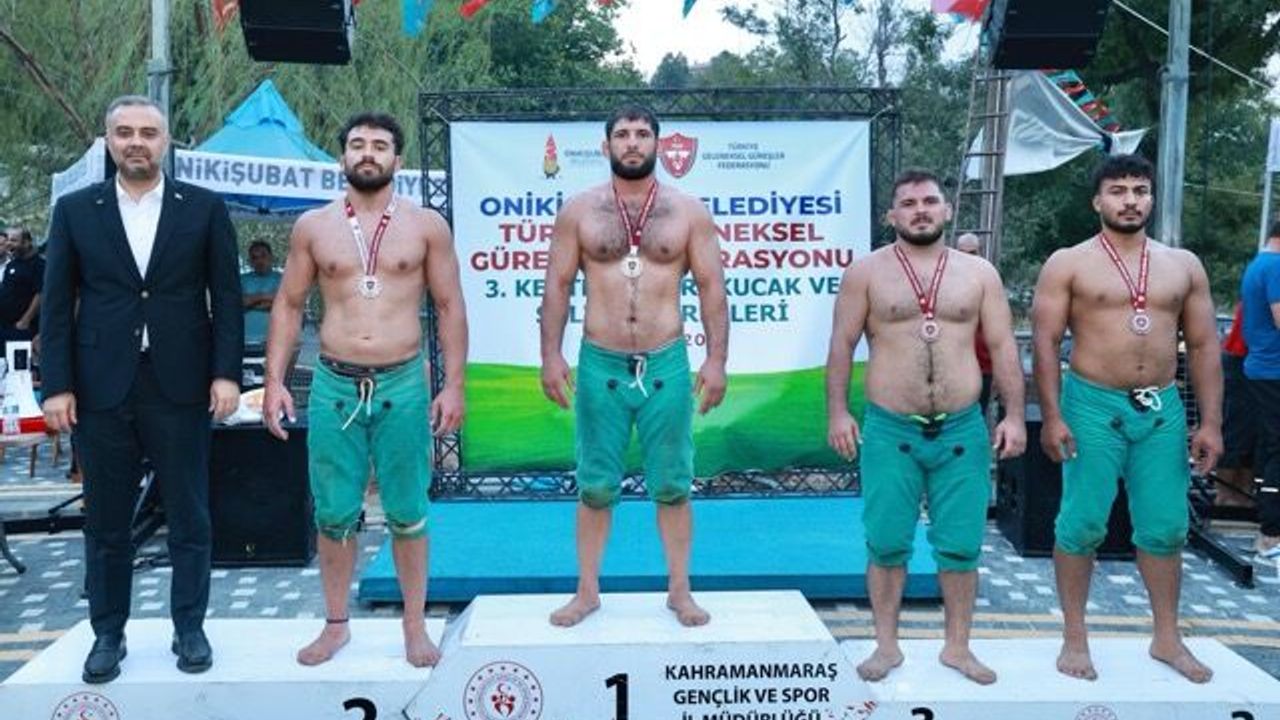 20 yıl sonra Kertmen’de kurulan er meydanının başpehlivanları belli oldu