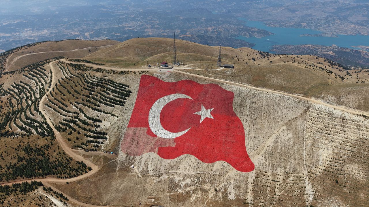 Dünyanın En Büyük Türk Bayrağı Kahramanmaraş'ta!