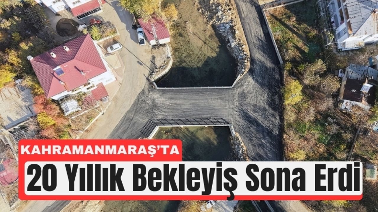 Kahramanmaraş Döngel’e 8 Milyon TL’lik Yeni Köprü