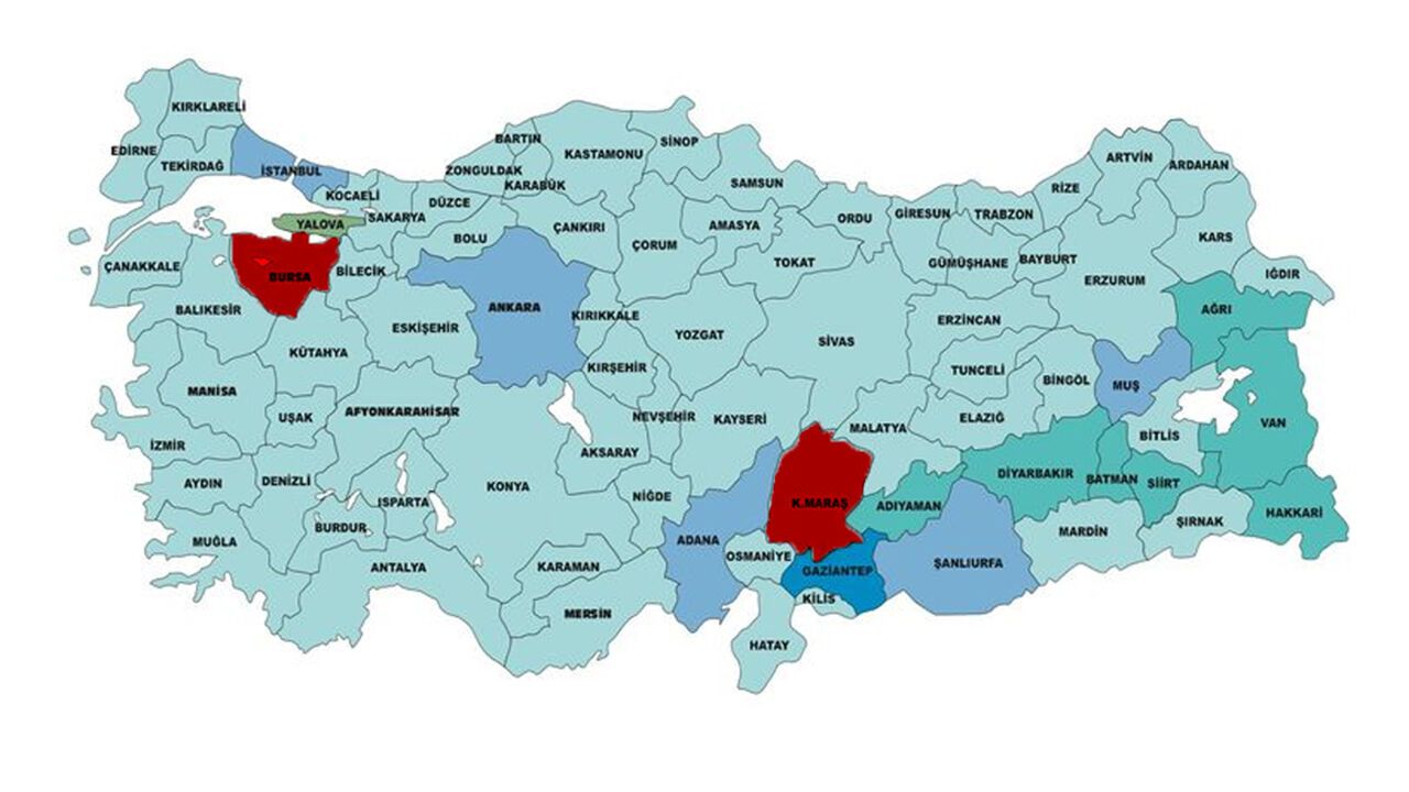 Kahramanmaraş’ın ikiz şehri
