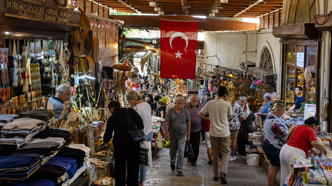 Kahramanmaraş’ta Kapalı Çarşı Hafta İçi de Yoğun