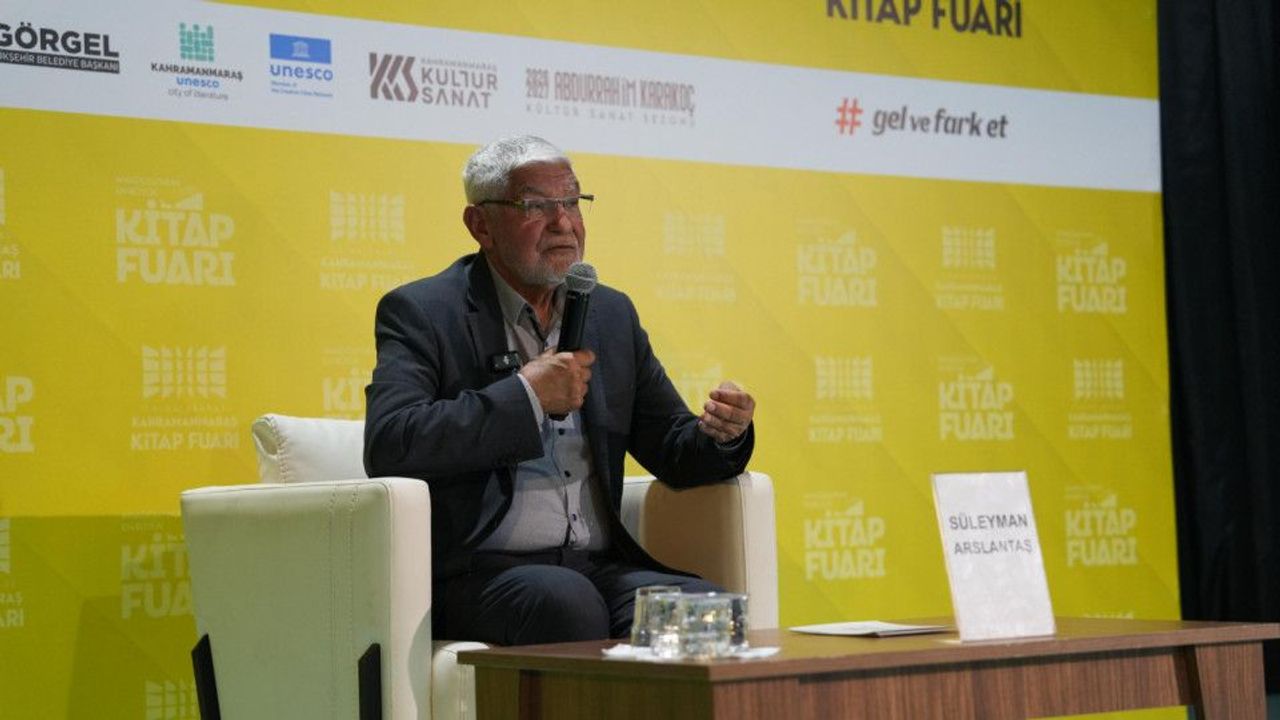 Kitap Fuarı’nda Süleyman Arslantaş, Orta Doğu’yu Değerlendirdi
