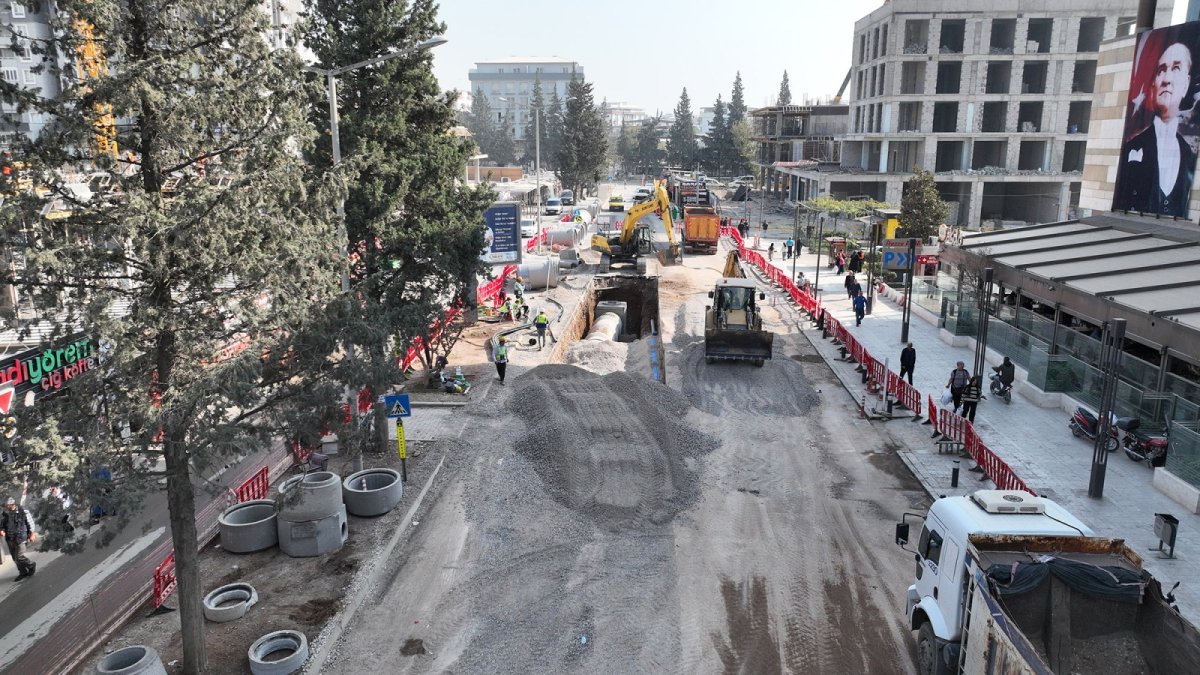  Kahramanmaraş'ta  Yeni Konutların Altyapıları da Hızla İnşa Ediliyor
